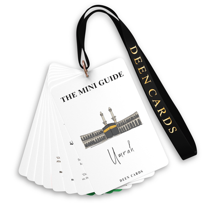 Deen Cards Umrah Dua Cards