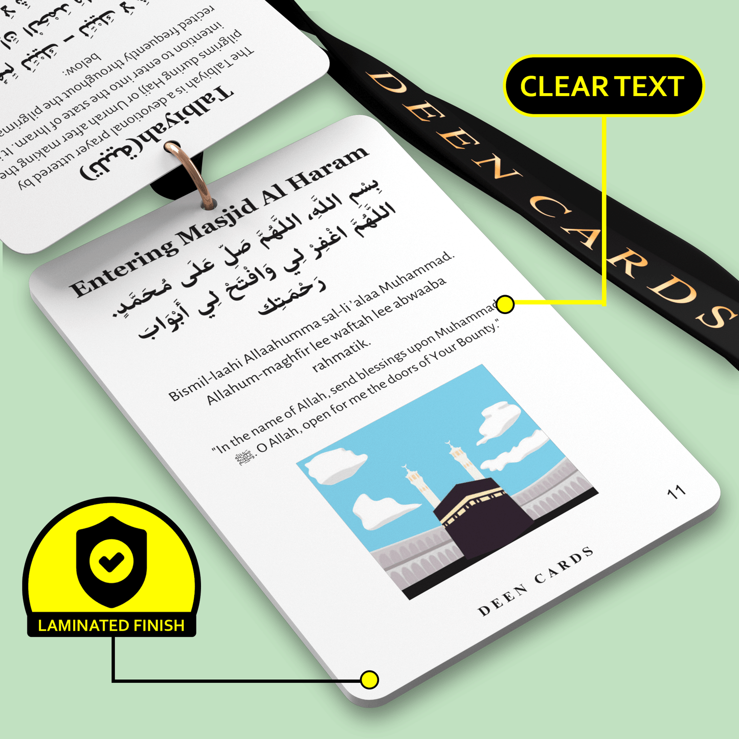 Deen Cards Umrah Dua Cards