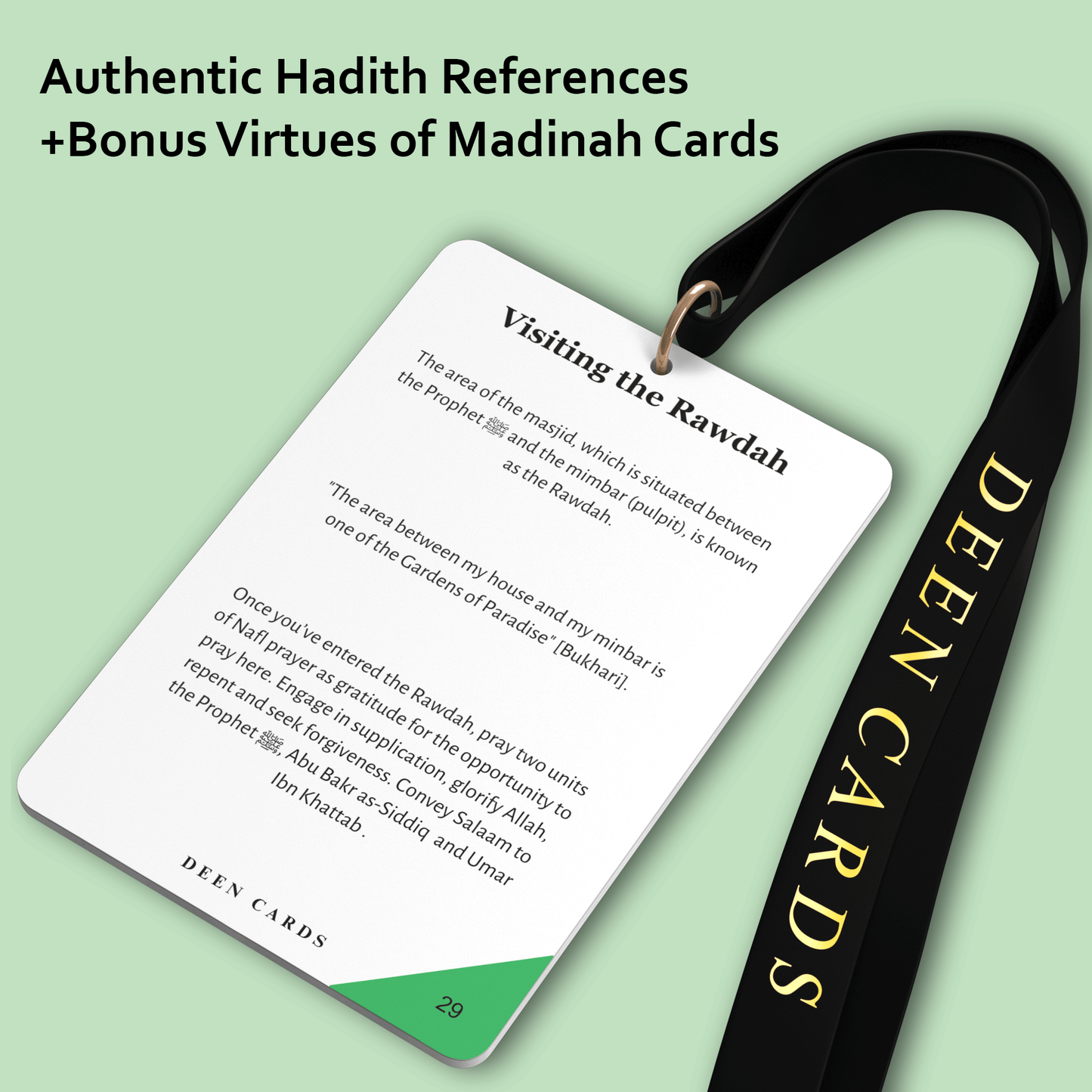 Deen Cards Umrah Dua Cards